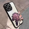 Glitter Kameraring Telefonfodral TPU-skydd För 12 Pro Med