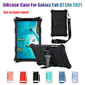 Miniatyrbillede 2 af 4: Silikonecover Samsung Tab A7 Lite 8.7 tommer 2021 T220 T225, sort