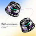 Miniatyrbillede 2 af 4: CASA Magnetisk Mini Bluetooth Højttaler, Multifunktionel Magnetisk Bluetooth Højttaler Purple