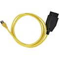 Pikkukuva 3 / 5: Ethernet OBD-kaapeli, OBD2-kaapeli Ethernet OBD-kaapeli ENET-liitäntä Tietojen koodaus Diagnostiikkatyökalu Sopii F/1/3/5/7-sarjoille