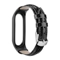 Miniatyrbilde 1 av 5: Rem for Xiaomi Mi Band 7 6 5 4 3 for Mi Band 5 Armbånd Lær Håndledd Mi Band 6 Rem Armbånd Pulseira Smart Tilbehør hvit Mi Band 3 4 5 6 7_ca