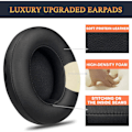 Miniatyrbild 4 av 5: Replacement Ear Pads for Beats Studio 2 & Studio 3 Wired & Wireless Headphones, Ear Cushions with Soft Protein Leather, Noise Cancelling Memory Foam