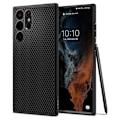 Miniatyrbilde 1 av 5: Spigen Samsung Galaxy S22 Ultra Deksel Liquid Air Matt Svart