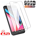 Miniatyrbilde 1 av 5: 2 stk 999D skjermbeskytter for Apple iPhone 7 8 6S Plus herdet glass skjermbeskytter iPhone 5 5S 5C SE 2016 2020 skjermbeskytterfilm 2020 for iPhone 8 For iPhone 8 2Pcs Tempered Glass