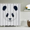 1 st Söt Djur Panda Duschdraperi Vattentätt 71in Badrum De