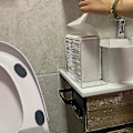 Miniatyrbillede 2 af 5: Bordholder til papirhåndklæder, transparent servietdispenser til gæster, egnet til Z-foldede, C-foldede eller Mu[D] Transparent