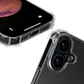 Miniatyrbillede 4 af 5: iPhone 16 Etui med Forstærkede Hjørner Stødsikkert Slank Design Roar Transparent