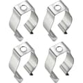 20 stk T8 U-klemmer Holder Feste for LED-lysrør, LED-lysrør Erstatningsmonteringstilbehør