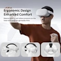 Miniatyrbilde 4 av 4: Elite hodebånd - kompatibelt med Oculus Quest 2-tilbehør, justerbart, reduserer hodetrykket, komfortabel VR-spilling_ca