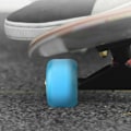Miniatyrbilde 2 av 4: PUENTE 4 stk/sett Høykvalitets PU Skateboardhjul Longboardhjul (Blå)