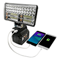 Miniatyrbillede 4 af 5: CASA LED Arbejdslamper Lommelygte Elektrisk Lygte Spotlight Bil Lampe til 18V Li-Ion Batteri Adapter BL1815