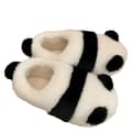Panda tofflor i bomull för damer för vintern - Mysiga hemmaskor