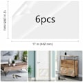 Miniatyrbillede 2 af 4: Katteklobeskyttelse, 6 transparente klistermærker, møbelbeskyttelse mod katte, sofa beskyttelse mod ridser, selvklæbende møbelbeskyttelse (B)