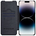 Miniatyrbillede 4 af 5: Nillkin iPhone 14 Pro Max Wallet Case Qin Pro Læder - Sort 75