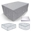 Miniatyrbilde 2 av 4: 75 størrelser Vanntett Uteplass Hagemøbler Trekk Regn Snø Stoltrekk_(happyshop)-yky 218x218x30cm（ca） 218x218x30cm