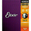Pikkukuva 1 / 3: Elixir Akustiset Kitarankielet Nanoweb Phosphor Bronze Light 16002