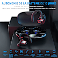 Miniatyrbillede 4 af 5: Sport Trådløse Bluetooth høretelefoner, Trådløse Høretelefoner med Mic Bluetooth, Hi-Fi Stereo Bluetooth headset Bluetooth headset til sport, arbejde silver