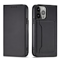 Miniatyrbillede 2 af 5: iPhone 13 Pung Etui Magnetisk Stand - Sort 100