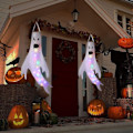 Pikkukuva 4 / 5: Halloween-koristeet - 2 suurta kummitusta 130 cm - Kauhukoristeet