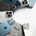 Pikkukuva 3 / 5: Ringke iPhone 13 Pro / 13 Pro Max 2-PACK Linssisuoja Karkaistu Lasi