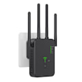 Miniatyrbilde 1 av 5: WiFi-repeater 1200 Mbps, WiFi-signalforsterker Dual Band 2,4 GHz og 5 GHz WiFi-nettverksforlenger med lang（ca）
