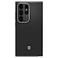 Pikkukuva 2 / 5: Spigen Galaxy S24 Ultra Kotelo Enzo Aramid Matt Musta