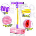 Miniatyrbild 4 av 5: CG Pogo Jumper för Barn 3-12 År, Skum Pogo Stick för att Främja Tillväxt & Utomhuslek