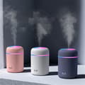 Essential Diffuser Luft Aromaterapi LED Aroma vit white