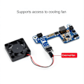 Miniatyrbilde 4 av 5: CASA PoE HAT(E) for Ethernet over Expansion Board for 3B+/4B for IEEE 802.3Af 1 stk