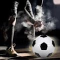 Miniatyrbillede 5 af 5: Størrelse 5 Professionelle Træningsfodbolde PU Læder Sort Hvid Fodbold Mål Hold På