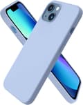 iPhone 13 Case, Liquid Silicone Case for 6.1 inch iPhone 13, Ultra-thin Case, Full Coverage Shockproof Protective Soft Case Alpine Blue Alpine Blue