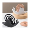 Miniatyrbillede 5 af 5: CASA Snegle Myggespiralholder Bakke Hjem med Låg (Sort)