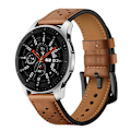 Miniatyrbillede 1 af 5: Tech-Protect Ægte Læder Armbånd Samsung Galaxy Watch 46 mm Brun