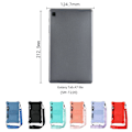 Miniatyrbillede 3 af 4: Silikonecover Samsung Tab A7 Lite 8.7 tommer 2021 T220 T225, sort