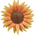 Metall Blomväggdekor Solros Hängande Ornament 3x2FT