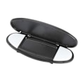 Pikkukuva 3 / 5: Aurinkosuojapeilin kehys Yhteensopiva MINI R55 R56 R60 2007-2014 kanssa Kestävä Musta-WELLNGS Black