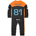 Miniatyrbilde 4 av 4: Tib 2023 Ny sesong F1 McLaren Baby Jumpsuit Formel 1 Team Racing Car Gulf Gutt Jente Barn Romper Vår Kule babyklær WCLTY-200 18M