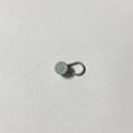 Miniatyrbillede 1 af 5: Hot salg 10mm-15-18mm elastik stretch justering forlængerknap taljebånd forlænger justeringsknap Grå lille 10mm*rund
