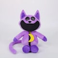 Miniatyrbillede 1 af 2: Poppy Playtime Leende Kryp 14\" Plyslegetøj (CatNap) 30CM Catnap