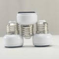 Miniatyrbild 5 av 5: E27 E27 lamphållare, E27 sockeladapter, lamphållartillbehör, v