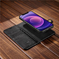 Miniatyrbillede 5 af 5: Læder Telefoncover til iPhone 13 Pro Gråbrun