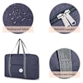 Miniatyrbillede 4 af 5: Easyjet Airlines Kabinetaske 45x36x20 Under Sædet Sammenfoldelig Rejsetaske Holdall Tote Carry on Bagage Overnatning for Kvinder og Mænd 25L