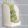 Miniatyrbillede 2 af 4: Kaninfoder Kanin Marsvin Høholder, Hø Marsvin Høholder, Chinchilla Plastskål