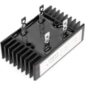 Miniatyrbilde 1 av 4: Likretterbro, 1 stk 100A Amp 1600V Spenning 2-Fase Diode Likretterbro høy effekt Black n Board Batterilader.ca