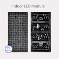 Miniatyrbillede 2 af 5: CASA 2 stk. P5 Indendørs LED Skærmpanel 64X32 Pixels LED Display Modul 16 Scan 320X160mm Fuld Farve LED Sc