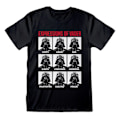 Miniatyrbillede 3 af 4: Star Wars Unisex Voksen Expressions Of Vader T-Shirt L Sort Black L