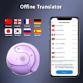 Pikkukuva 2 / 4: Kääntäjä, Ai Kuulokkeet Kielikäännös, Hy-T26 Pro Langattomat Bluetooth-käännöskuulokkeet, Sent Dream Translator, Ai Käännös Langattomat Ow...
