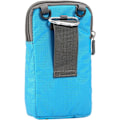Miniatyrbild 3 av 5: Mobiltelefonbälte, Crossbody Mobiltelefonväska, Utomhus Rese Nylon Axelväska, med Bälteshälla Karbinhake Himmelsblå