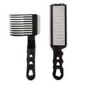 Barber Fade Kam Hårklippningskam Böjd kam