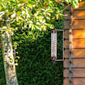 Miniatyrbild 4 av 5: Utomhustermometer med mätare, bronsfinish - Stilren utomhustermometer för trädgården, lämplig för utomhustemperatur, växthus, garage, enkel att hänga...